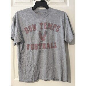 True Blood Bon Temps Football Jason Stackhouse HBO Hot Topic Large Gray Shirt